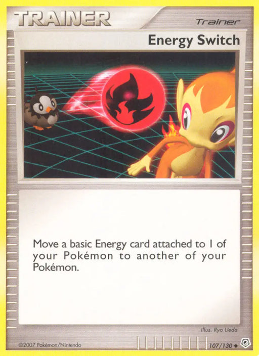 Energy Switch (107/130) [Diamond & Pearl: Base Set] - Pokemon Single