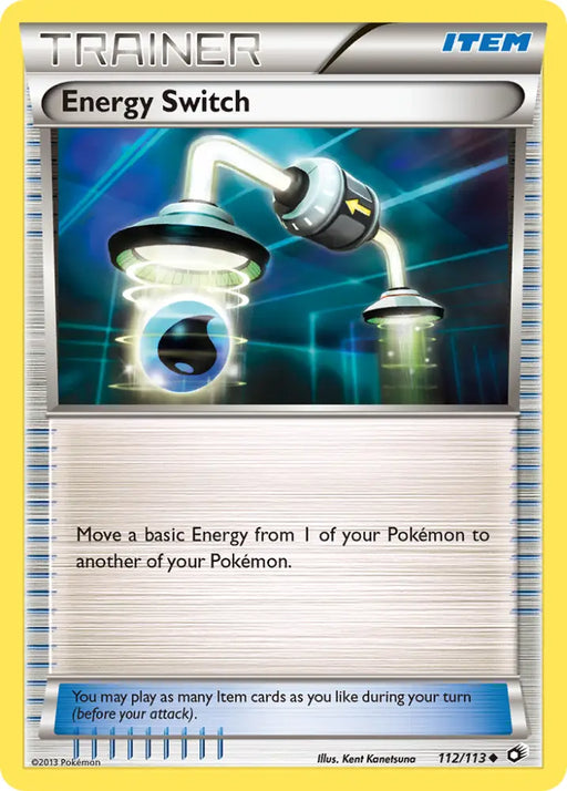 Energy Switch (112/113) [Black & White: Legendary Treasures] - Pokemon Single