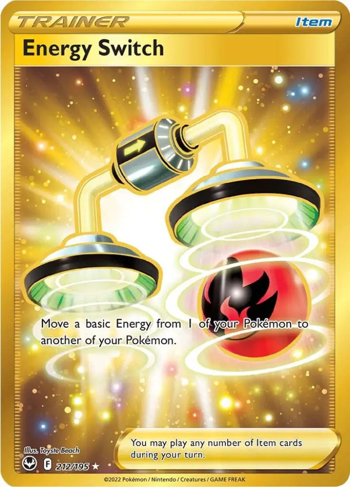 Energy Switch (212/195) [Sword & Shield: Silver Tempest] - Pokemon Single