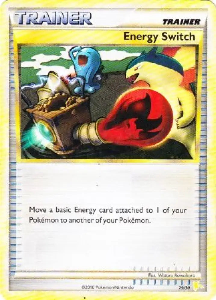 Energy Switch (29/30) [HeartGold & SoulSilver: Trainer Kit - Raichu] - Pokemon Single