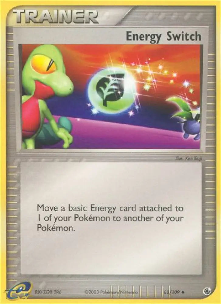 Energy Switch (82/109) [EX: Ruby & Sapphire] - Pokemon Single