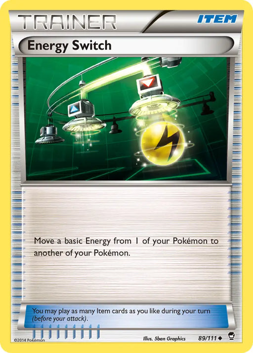 Energy Switch (89/111) [XY: Furious Fists] - Pokemon Single