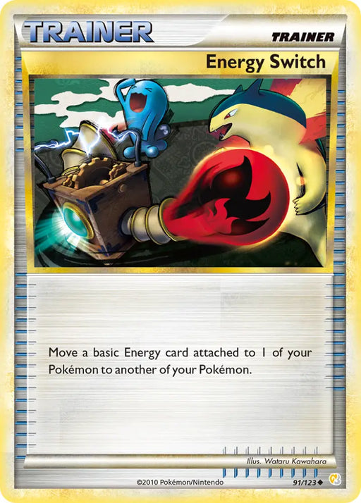 Energy Switch (91/123) [HeartGold & SoulSilver: Base Set] - Pokemon Single