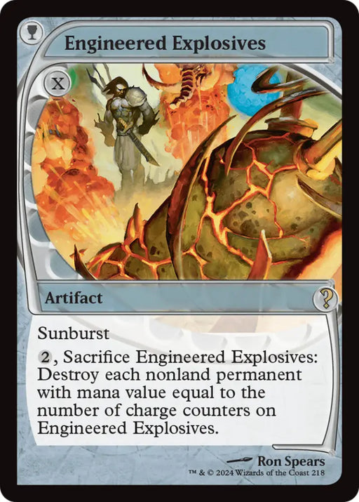 Engineered Explosives (Future Sight) [Mystery Booster 2] - MTG Single