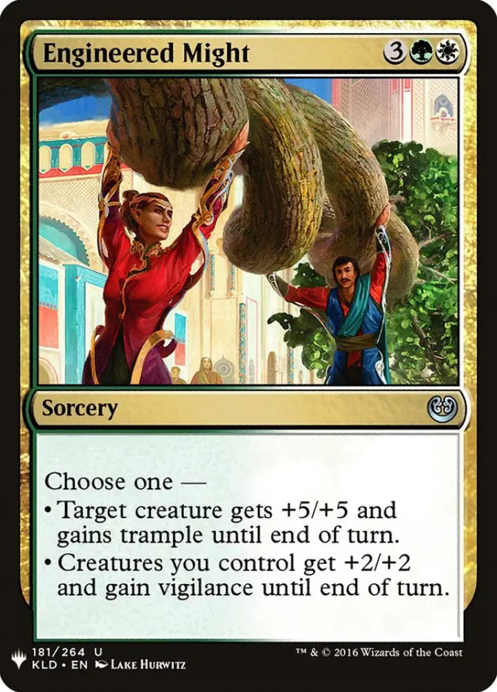 Engineered Might [Mystery Booster] - MTG Single