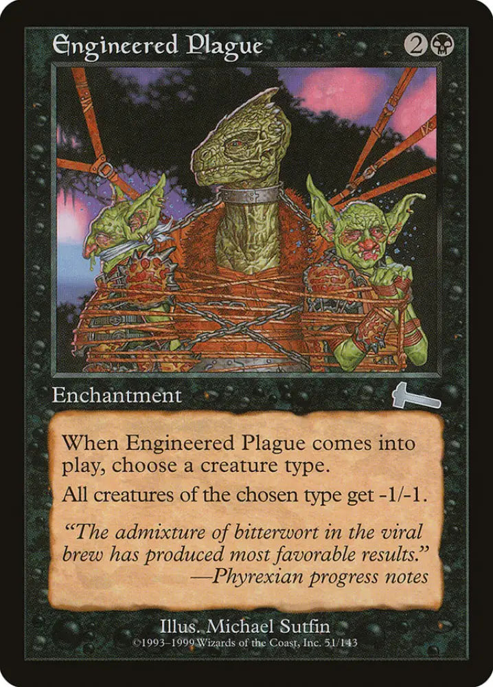 Engineered Plague [Urza’s Legacy] - MTG Single