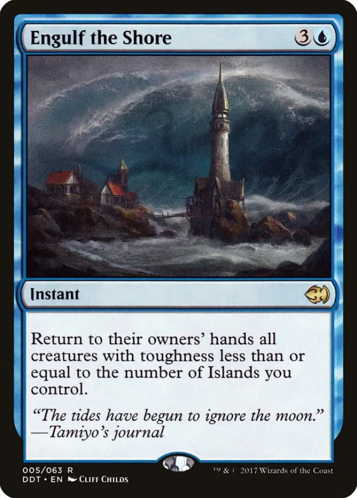 Engulf the Shore [Duel Decks: Merfolk vs. Goblins] - MTG Single