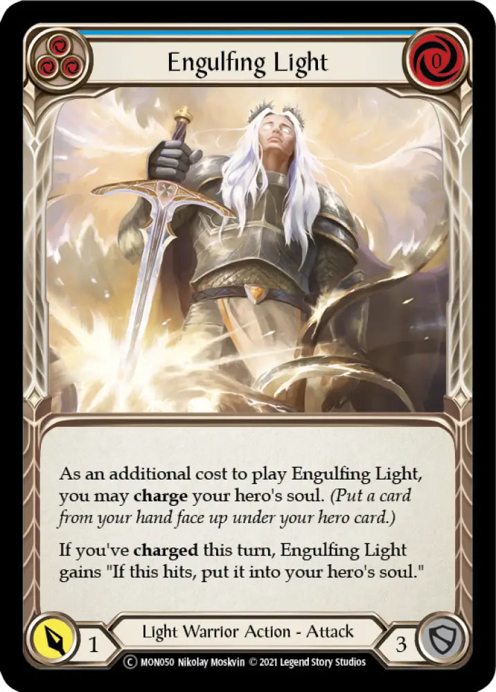 Engulfing Light (Blue) [Monarch Unlimited] Unlimited Normal - Flesh And Blood Single