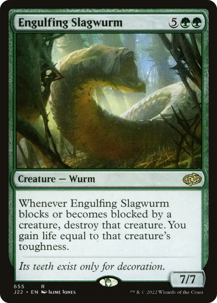 Engulfing Slagwurm [Jumpstart 2022] - MTG Single