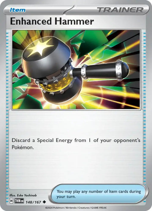 Enhanced Hammer (148/167) [Scarlet & Violet: Twilight Masquerade] - Pokemon Single
