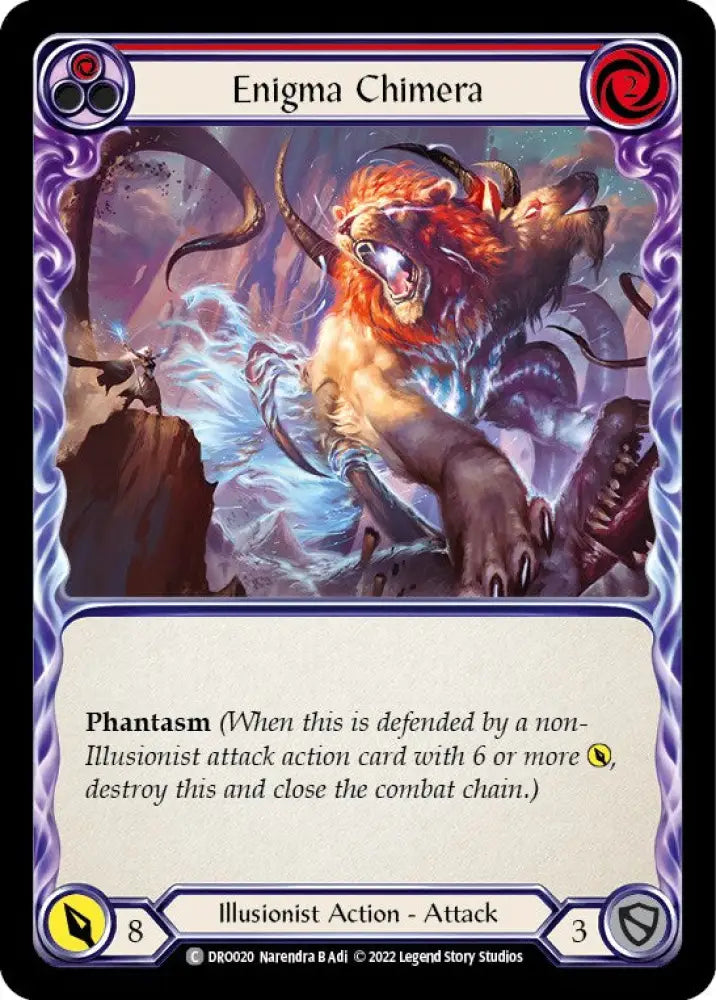 Enigma Chimera [Uprising] (Dromai Blitz Deck) - Flesh And Blood Single