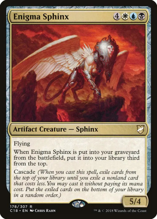 Enigma Sphinx [Commander 2018] - MTG Single