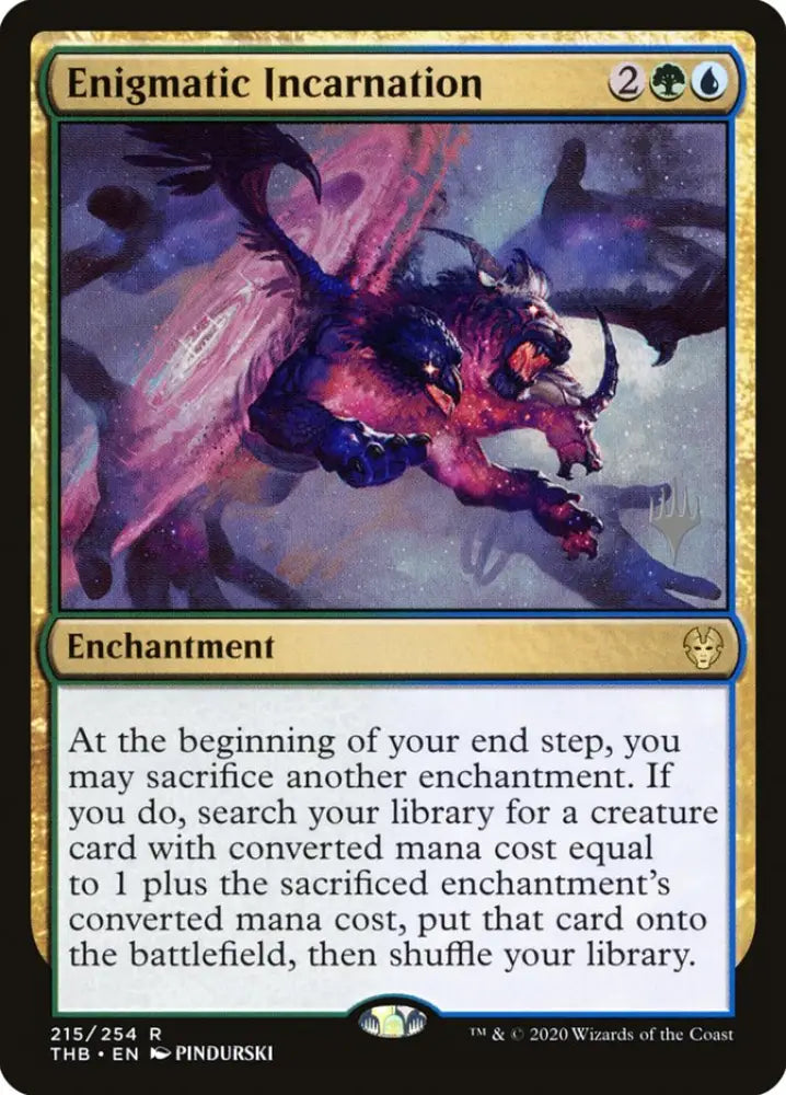 Enigmatic Incarnation (Promo Pack) [Theros Beyond Death Promos] - MTG Single