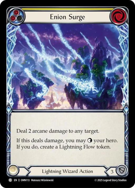 Enion Surge (Yellow) (OMN113) [Omens of the Third Age]