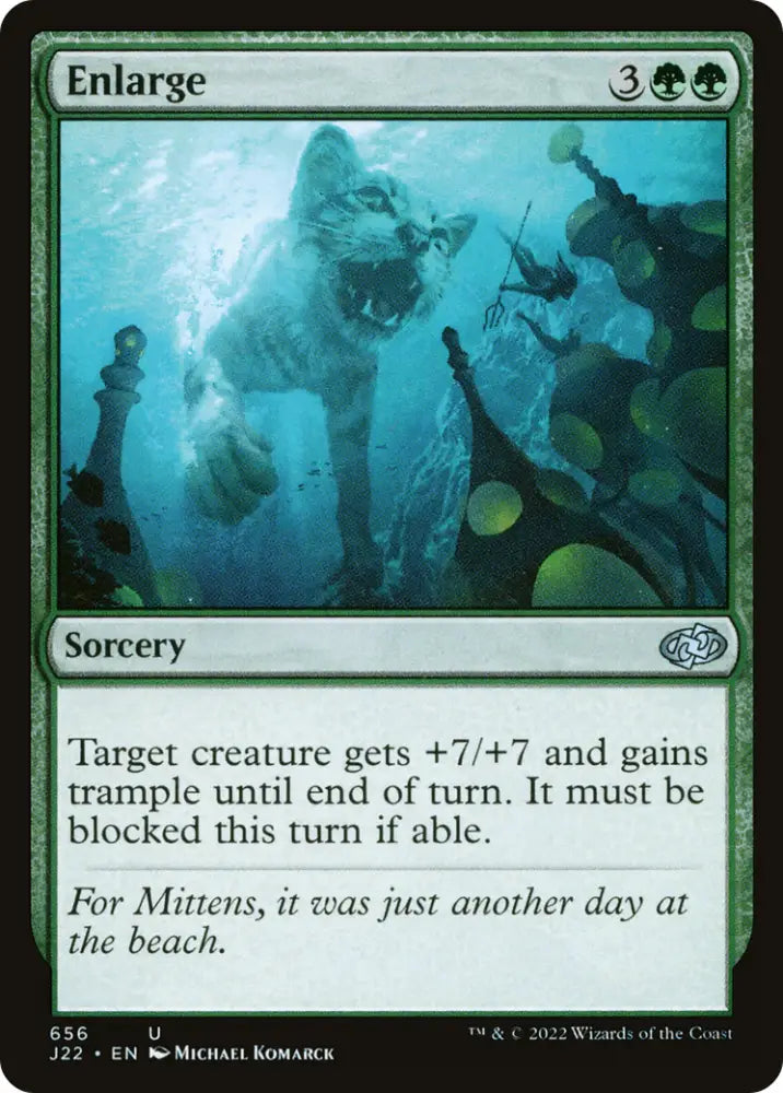Enlarge [Jumpstart 2022] - MTG Single
