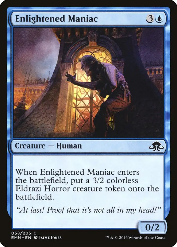 Enlightened Maniac [Eldritch Moon] - MTG Single
