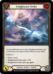 Enlightened Strike [Welcome to Rathe Unlimited] Unlimited Rainbow Foil - Flesh And Blood Single