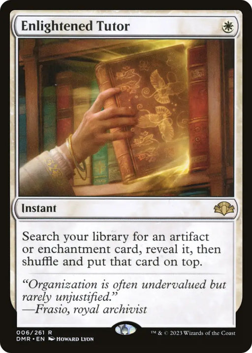 Enlightened Tutor [Dominaria Remastered] - MTG Single
