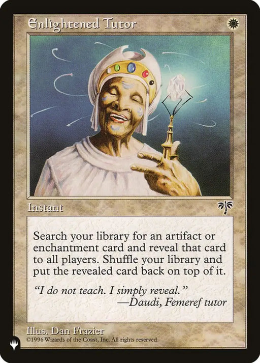 Enlightened Tutor [The List] - MTG Single