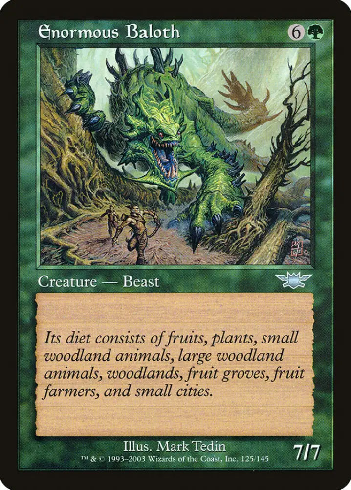 Enormous Baloth [Legions] - MTG Single