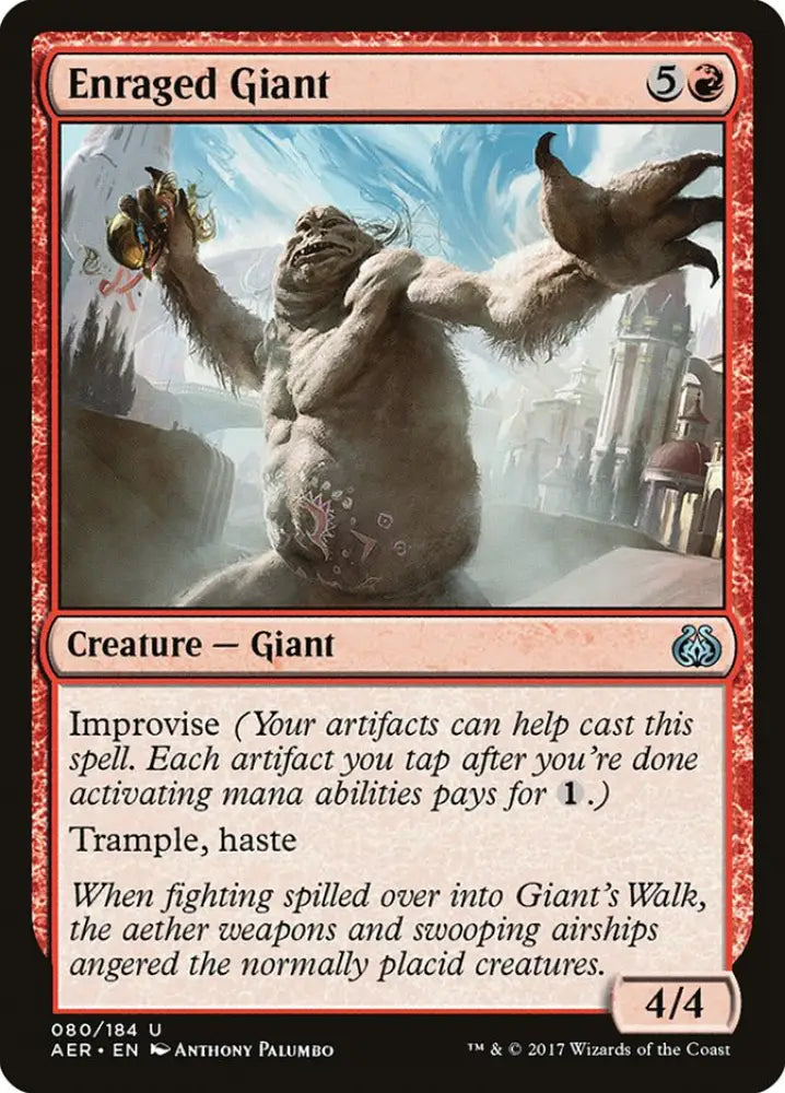 Enraged Giant [Aether Revolt] - MTG Single