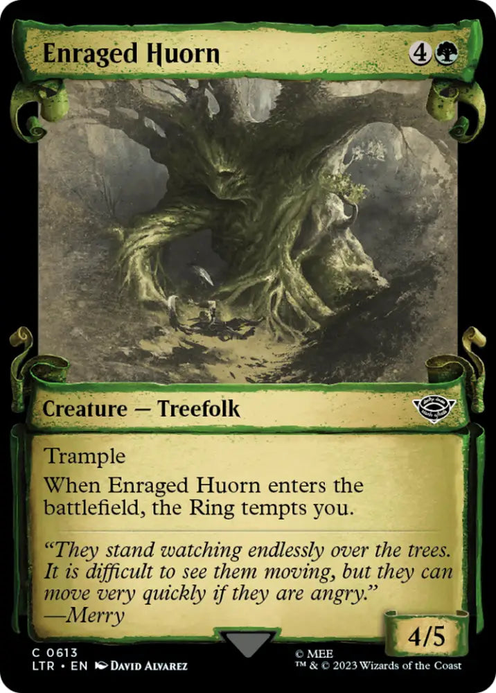 Enraged Huorn [The Lord of the Rings: Tales of Middle-Earth Showcase Scrolls] - MTG Single