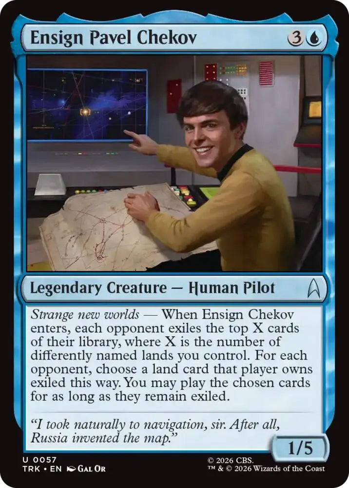 Ensign Pavel Chekov (57) [Star Trek]