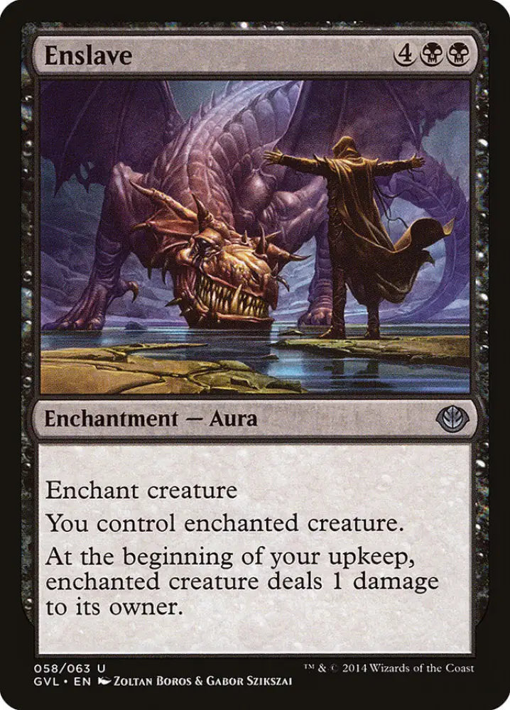 Enslave (Garruk vs. Liliana) [Duel Decks Anthology] - MTG Single