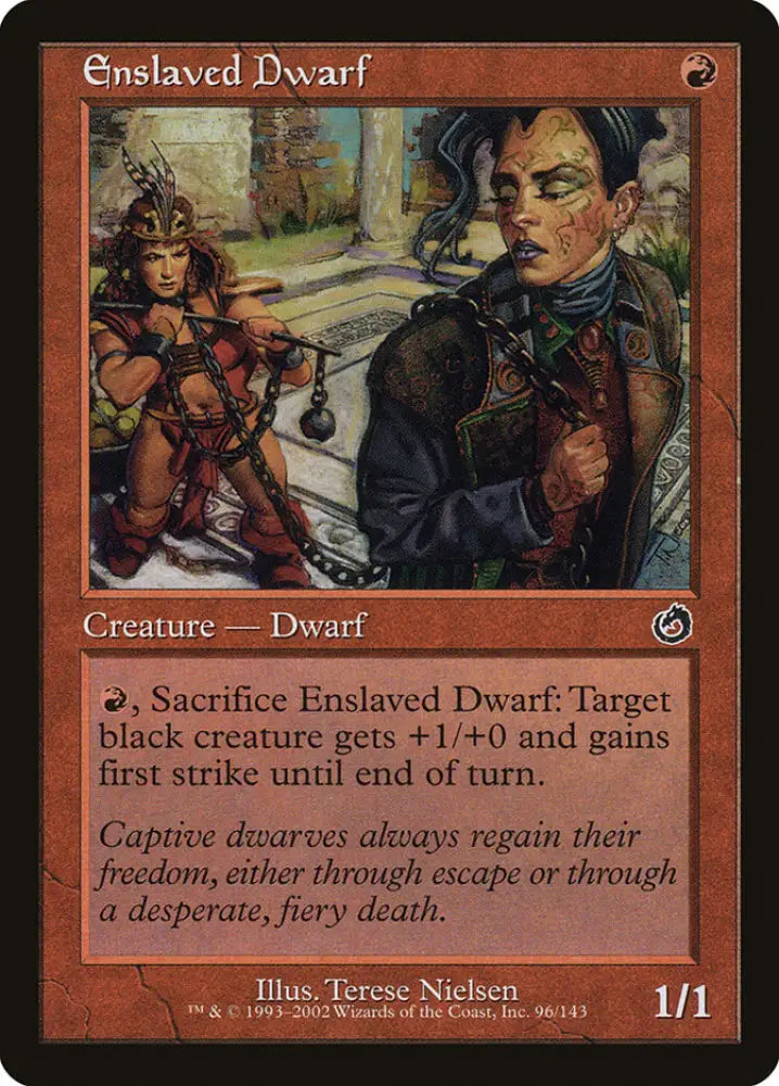 Enslaved Dwarf [Torment] - MTG Single