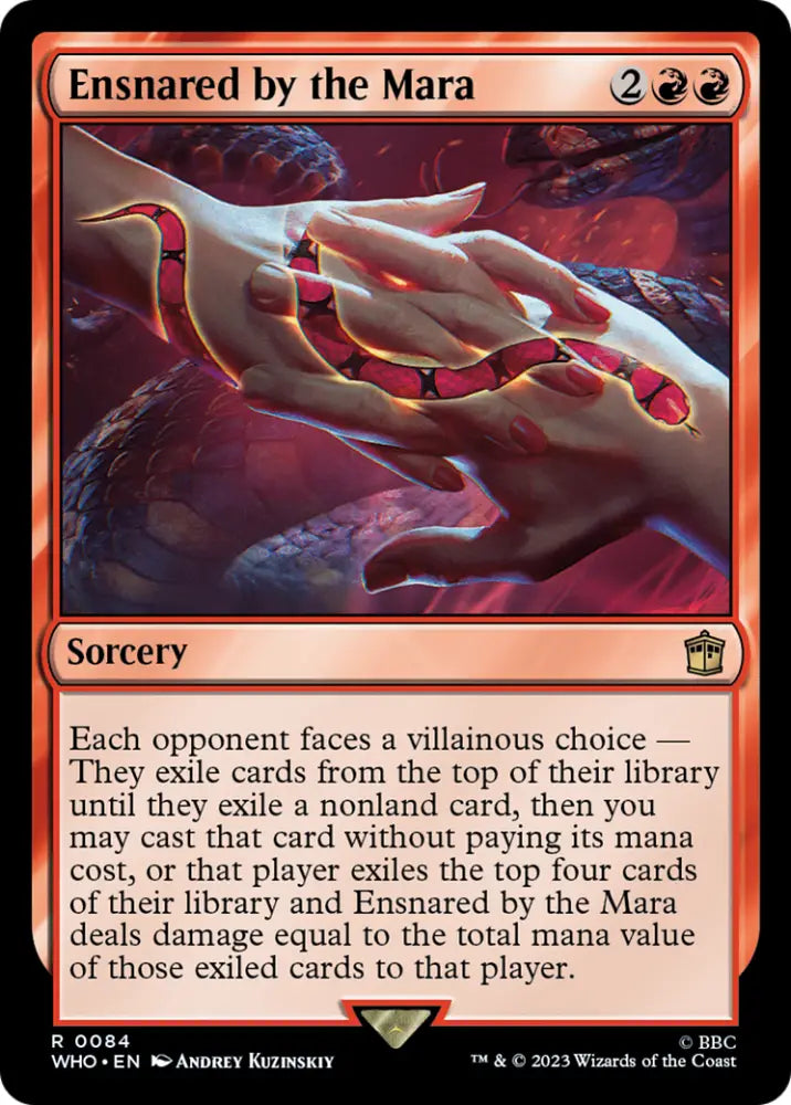 Ensnared by the Mara [Doctor Who] - MTG Single