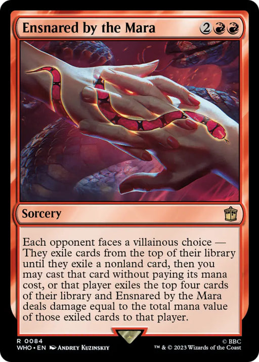 Ensnared by the Mara [Doctor Who] - MTG Single