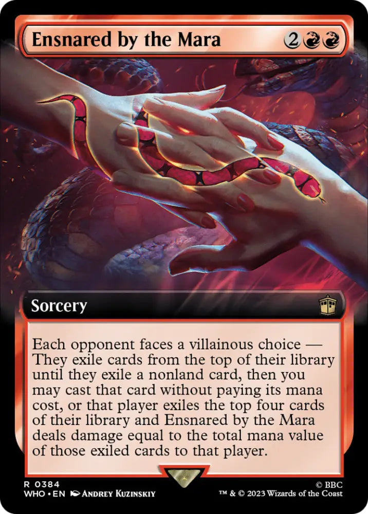 Ensnared by the Mara (Extended Art) [Doctor Who] - MTG Single