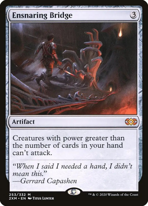 Ensnaring Bridge [Double Masters] - MTG Single