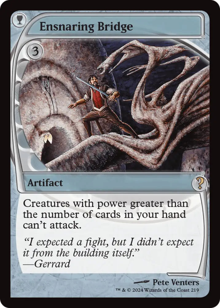 Ensnaring Bridge (Future Sight) [Mystery Booster 2] - MTG Single