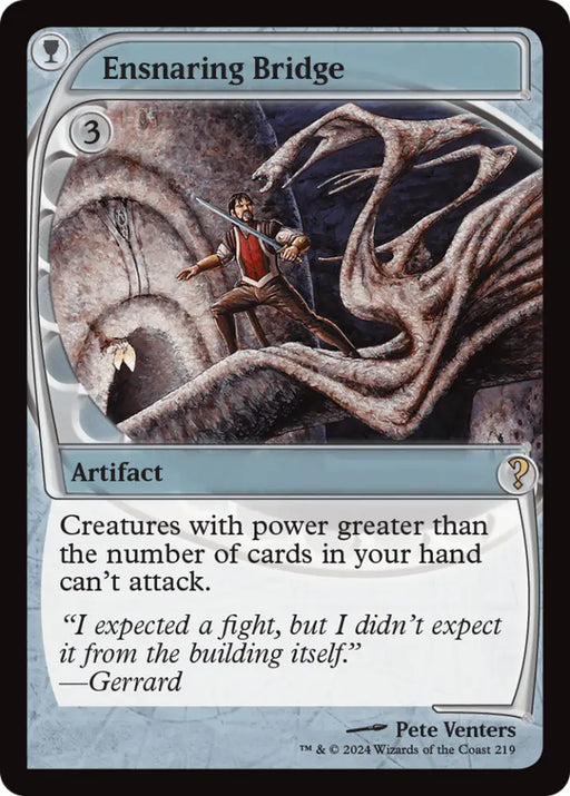 Ensnaring Bridge (Future Sight) [Mystery Booster 2] - MTG Single