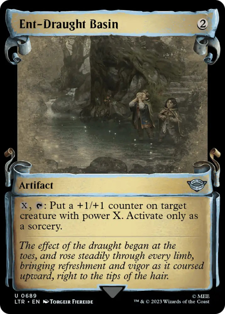 Ent-Draught Basin [The Lord of the Rings: Tales of Middle-Earth Showcase Scrolls] - MTG Single