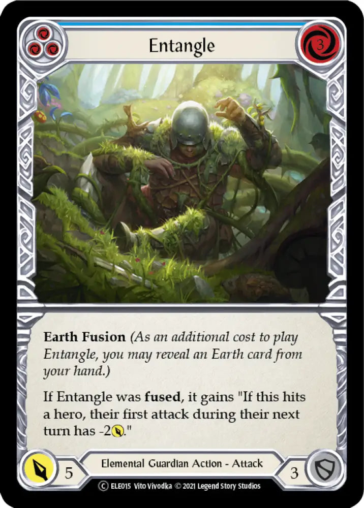 Entangle (Blue) [Tales of Aria Unlimited] Unlimited Rainbow Foil - Flesh And Blood Single