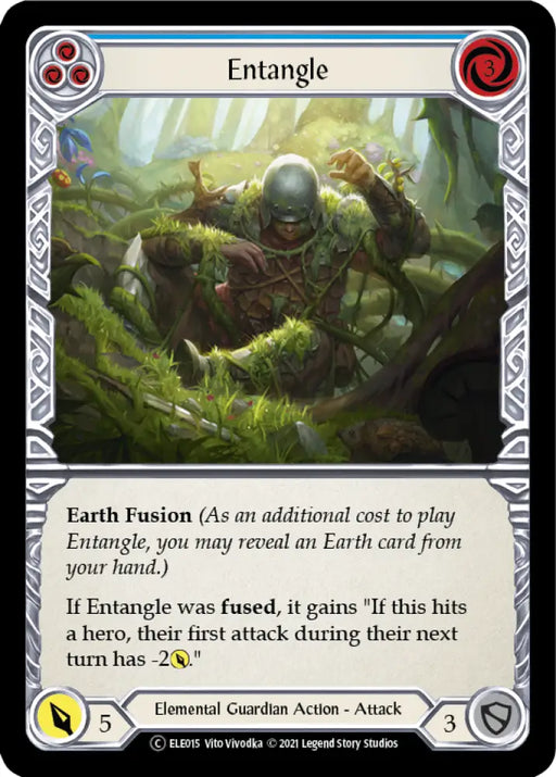 Entangle (Blue) [Tales of Aria Unlimited] Unlimited Rainbow Foil - Flesh And Blood Single