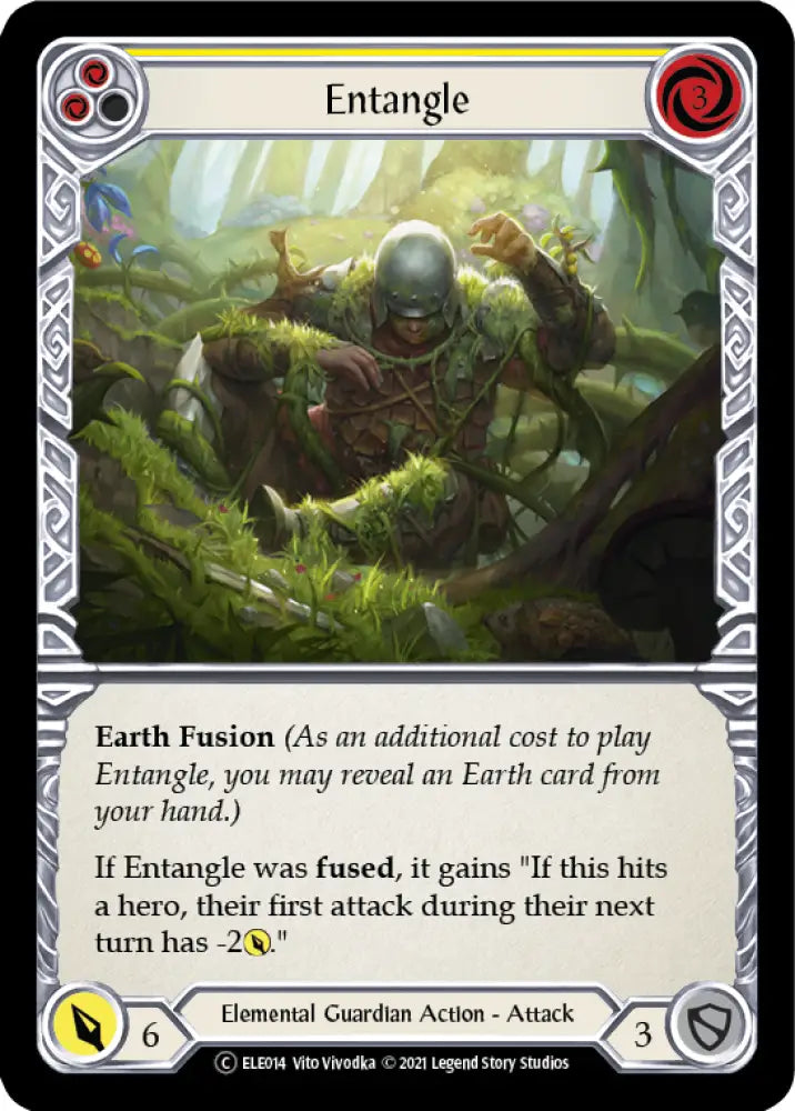 Entangle (Yellow) [Tales of Aria Unlimited] Unlimited Rainbow Foil - Flesh And Blood Single