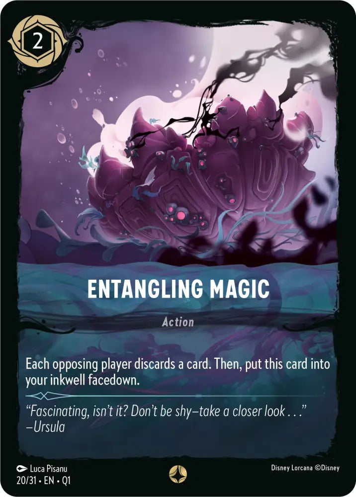 Entangling Magic (20/31) [Illumineer’s Quest: Deep Trouble] - Lorcana Single