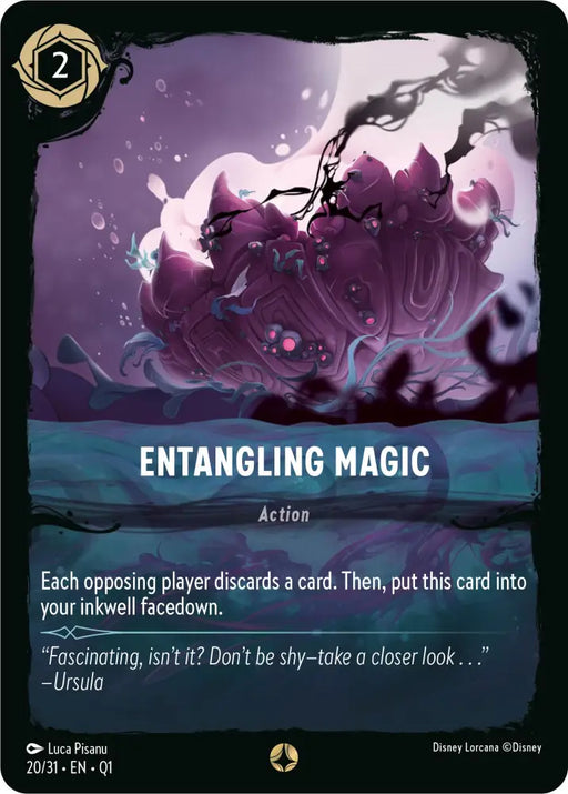 Entangling Magic (20/31) [Illumineer’s Quest: Deep Trouble] - Lorcana Single