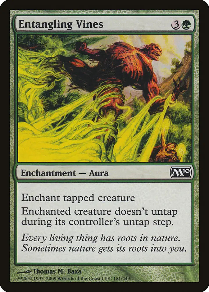 Entangling Vines [Magic 2010] - MTG Single