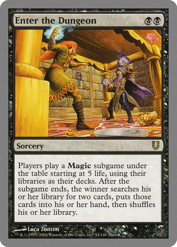Enter the Dungeon [Unhinged] - MTG Single