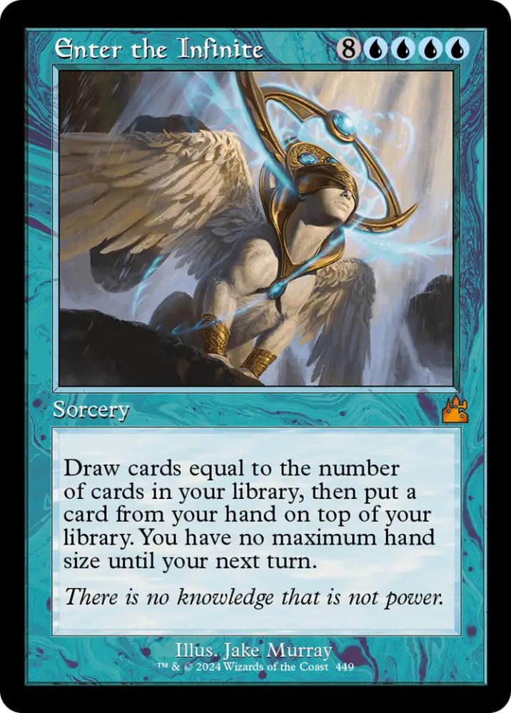 Enter the Infinite (Retro Frame) [Ravnica Remastered] - MTG Single