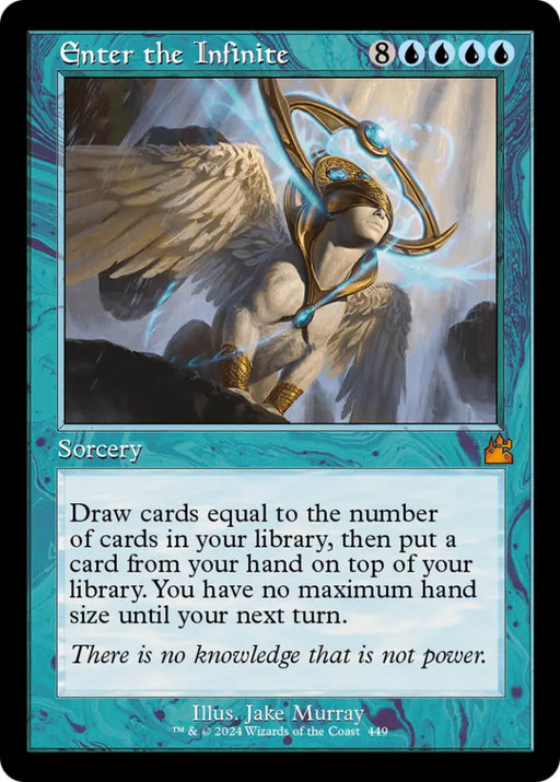 Enter the Infinite (Retro Frame) [Ravnica Remastered] - MTG Single
