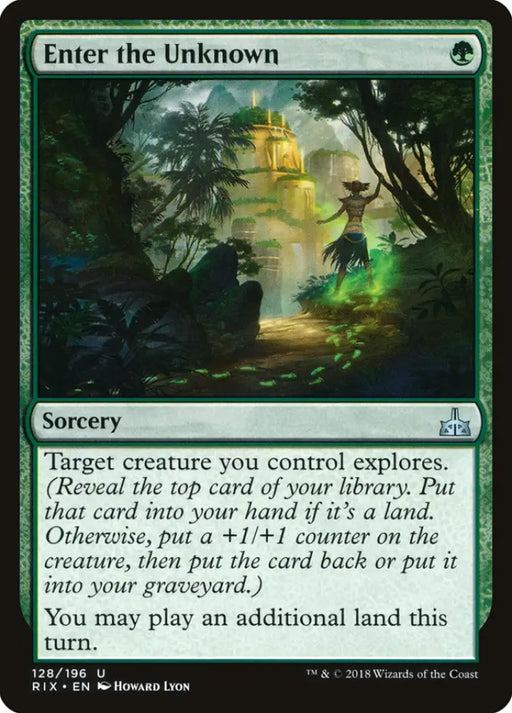 Enter the Unknown [Rivals of Ixalan] - MTG Single