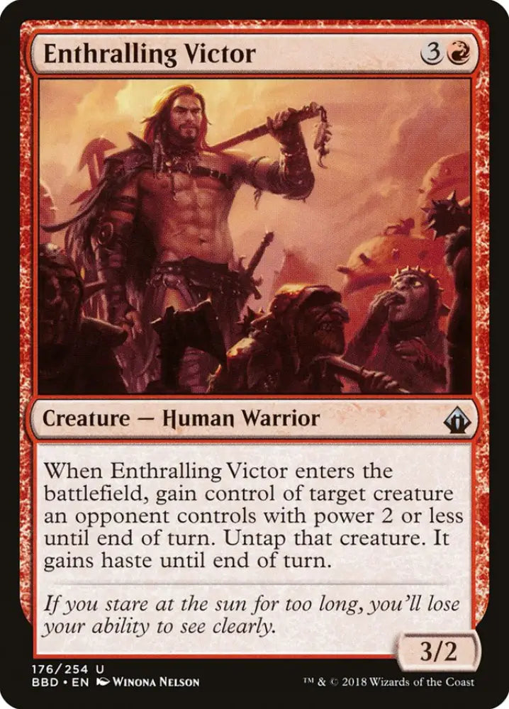 Enthralling Victor [Battlebond] - MTG Single