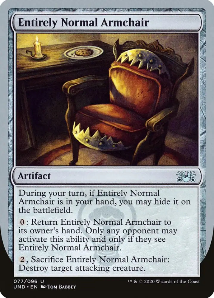 Entirely Normal Armchair [Unsanctioned] - MTG Single