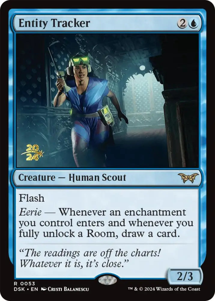 Entity Tracker (0053) [Duskmourn: House of Horror Prerelease Promos] - MTG Single