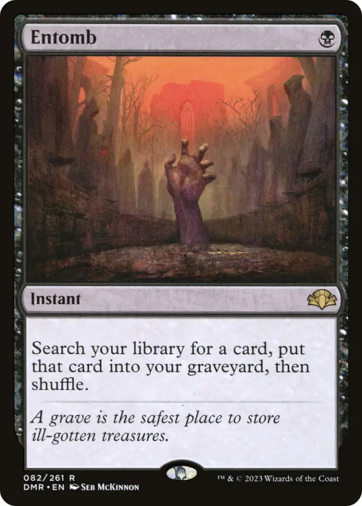 Entomb [Dominaria Remastered] - MTG Single